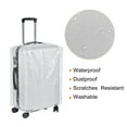 thumbnail image 5 of Uxcell 24 Inch Universal Luggage Protector, Portable Clear Dust Cover, Transparent, 5 of 6