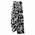 thumbnail image 2 of Haivin Women's Wide Leg Pants, Lightweight Cotton Blend Print, Casual and Fashionable for Summer, 2 of 4
