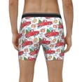 thumbnail image 4 of Disketp Watercolor Red Truck And Fir Tree Men's Boxer Briefs Men’s Underwear Boxer Briefs for Men, 4 of 7
