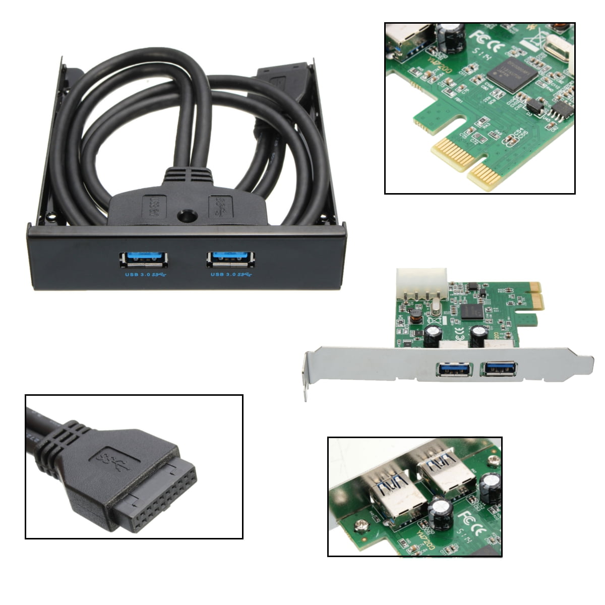 pci usb 3 card and front panel pci usb 3 card and front panel