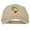 Khaki, variant on Rasta Africa Map Embroidered Low Profile Cotton Cap - Putty OSFM