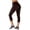 Coffee, variant on Womens Yoga Pants Capri Yoga Pants High-Waist Soft Slim Fit Home Loungewear Comfortable Tummy Control Activewear For Ladies