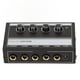 thumbnail image 4 of Mezclador de 4 Canales Mini Mezclador Estéreo Mezclador de Consola Mezclador de Sonido Mezclador de línea portátil de Bajo Ruido Ideal para Clubes Bares como Micrófonos, 4 of 8