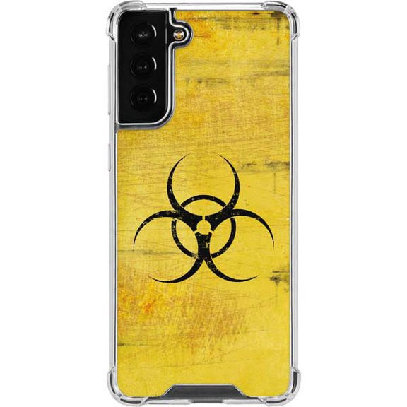Skinit Survivalists Biohazard Large Galaxy S22 Plus Clear Case