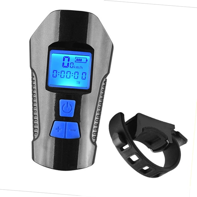 Yeacher LED Bike Light USB Rear Bicycle Light Rechargeable Bike Tail Light and Front Light Set Cycle Headlight with Bicycle Speedometer Fits All Mountain & Road Bike