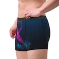 thumbnail image 4 of Fotbe Two Human Hands are Holds Pink Ribbon Awareness Men’s Total Support Pouch Boxer Briefs, X-Temp Cooling, Moisture-Wicking Underwear, Regular, Long-leg and Trunk-XX-Large, 4 of 9