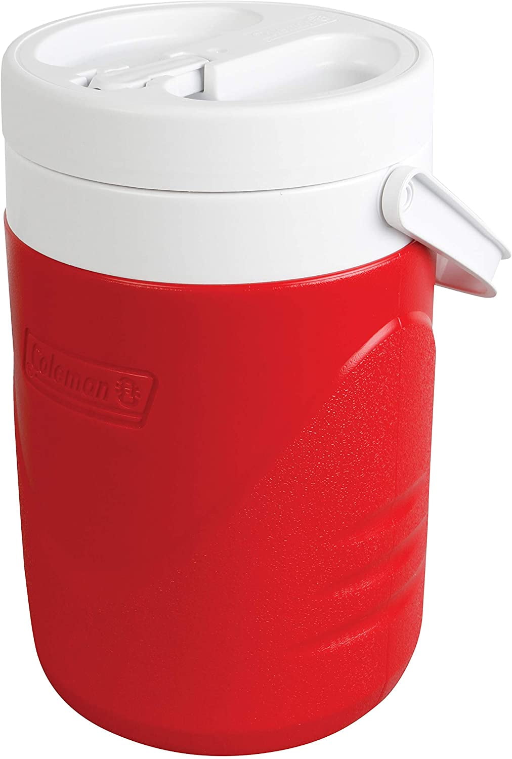 Coleman Half Gallon Thermos Jug, Portable, Insulated, Red 