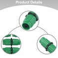 thumbnail image 3 of MYG Expandable Garden Hose Repair Kit Multi-Function Fitting Connector for 25-100ft Hoses 5/8\" 3/4\" Compatible Quick Fix Leaks Burst Pipes Green 10 Piece Set, 3 of 10