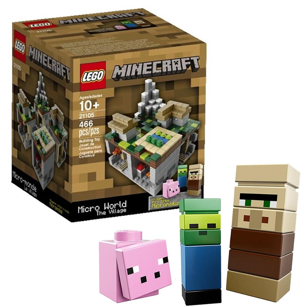 LEGO Minecraft Micro World The Village 21105 Villager Pig