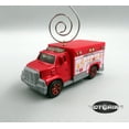 thumbnail image 5 of Ambulance Red Emergency Vehicle Van Car Rare Christmas Tree Ornament Diecast, 5 of 6