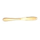 thumbnail image 3 of Inteprter Cuchillo rebanador de pan, rallador de queso, rebanador de mantequilla con raspador de agujeros, raspador de crema de pan de acero inoxidable, Cocina y Comedor oro Inteprter HA002645-02, 3 of 6