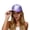 Purple, variant on Hop Colorful Baseball Cap Women Men Laser Shiny Jazz Snapback Hat for Music Festival and Party
