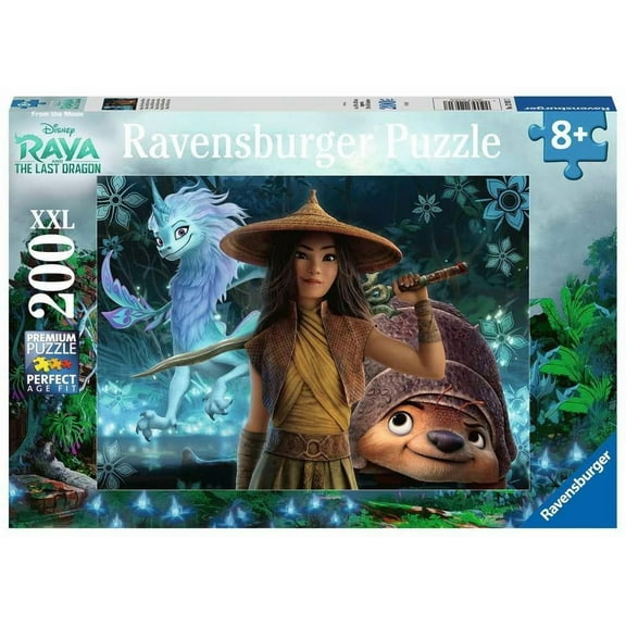 Ravensburger : Puzzle 200pcs / Raya , Tuk Tuk and Sisu