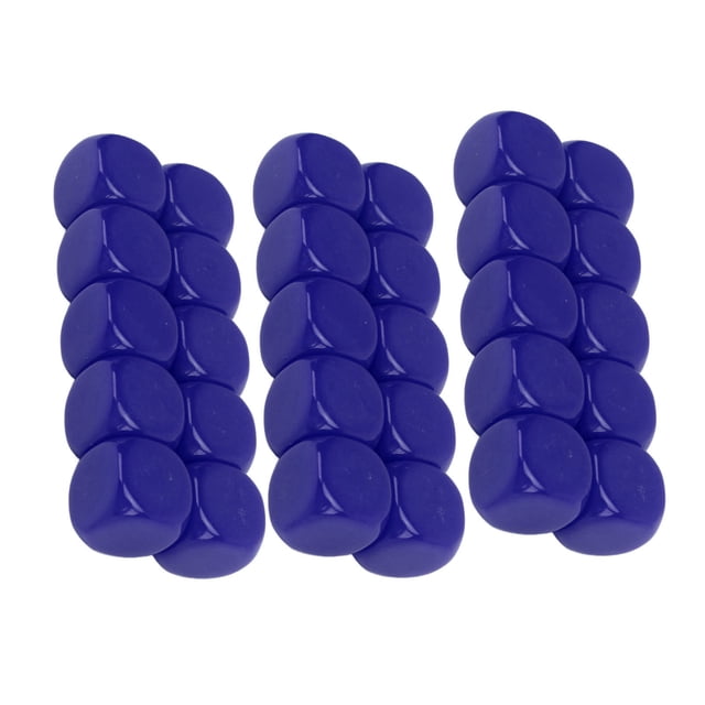 30PCS Blank Plastic Set for Unique DIY Games and Math Teaching