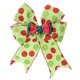 thumbnail image 1 of Christmas Red And Green Polka-Dots Bow Hair Accessories 12-Pack For Christmas Tree Decor, 1 of 5