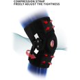 thumbnail image 4 of Sports Knee Brace, Adjustable Compression Knee Sleeve Support Brace for Men & Women, Knee Brace for Running, Knee Pain, Joint Pain Relief, Injury Recovery, 4 of 8
