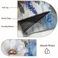 thumbnail image 6 of 6'x9' Area Rugs, White Blue Spring Floral Indoor Outdoor Area Rug for Living Room Bedroom, Vintage Flowers Farmhouse Washable Bathroom Rugs Kitchen Floor Carpet Mats Home Decor Aesthetic, 6 of 8