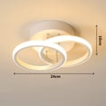 thumbnail image 5 of Led Ceiling Chandelier, Ceiling Light Fixture, 18W, Modern Chic Acrylic Ceiling Light Lighting For Kitchen Living Room Bedroom, 5 of 5