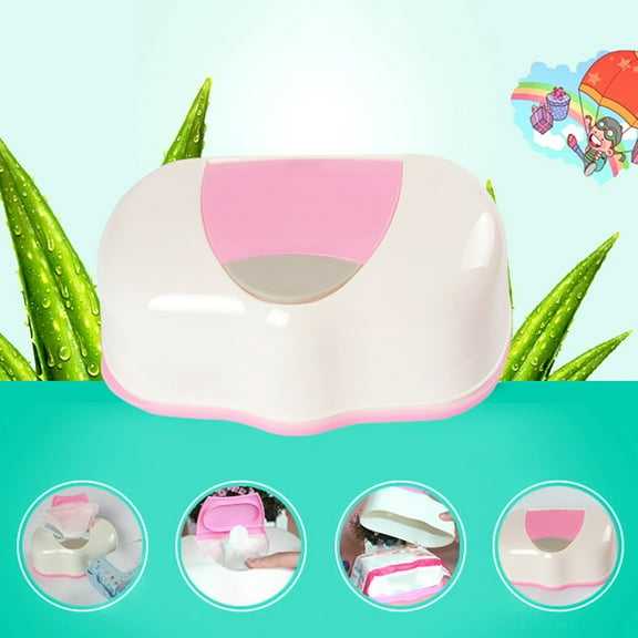 Wet Tissue Box Plastic Automatic Case Real Tissue Case Baby Wipes Press Pop-up Design Home Tissue Holder Accessories