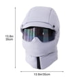 thumbnail image 2 of ddioayh Clearance Windproof Coverage Outdoor Riding Mask With Glasses Face Mask Winter Windproof Hat, 2 of 9