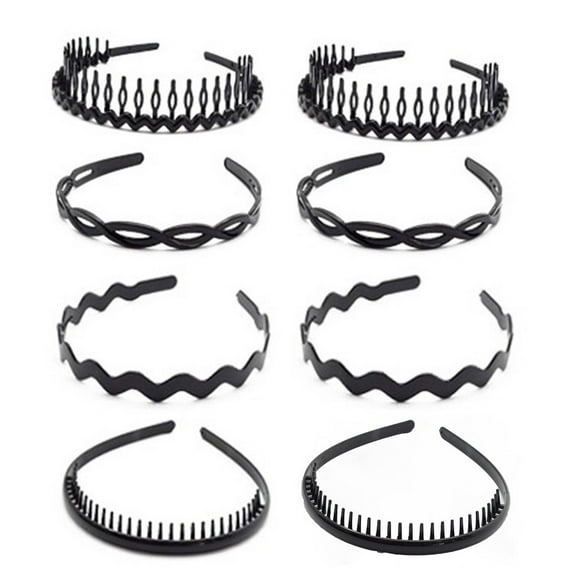 RAGUPEL 8Pcs Scrunchies,Anti-Slip Design Hair Accessories for Women,Minimalist Style Versatile and Practical Scrunchies for Girls,Style1