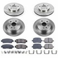 thumbnail image 3 of Power Stop Front and Rear Stock Replacement Brake Pad and Rotor Kit KOE6345, 3 of 8