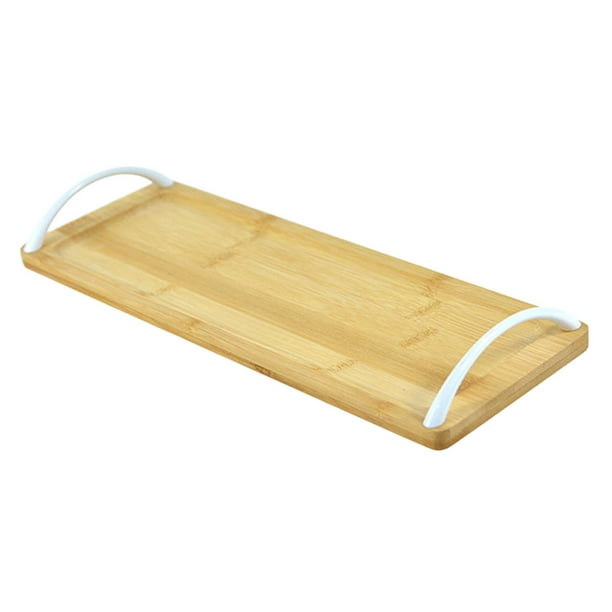 Bandeja para servir de cocina con asas Vajilla Platos para servir Platos de comedor Plato corto blanco