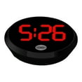 thumbnail image 4 of Wear Resistant Touch Illuminant Miniature Car Digital Clock Round Shape For Vehicle Dashboard And Air Vent Installation, 4 of 8