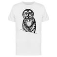 thumbnail image 1 of Abstract Art Eerie Owl T-Shirt Men -Image by Shutterstock, Male x-Large, 1 of 2