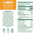 thumbnail image 3 of V8 Energy Peach Mango Energy Drink, 8 fl oz Can, 6 pack, 3 of 14