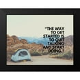 thumbnail image 2 of ArtsyQuotes 18x15 Black Modern Framed Museum Art Print Titled - Walt Disney Quote: The Way, 2 of 5
