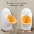 thumbnail image 3 of Urinario de entrenamiento para orinal de pie tamaño ajustable Orinal de entrenamiento para orinar de niño Montado en la pared Forma linda Extraíble Ligero para el hogar ANGGREK Otros, 3 of 8