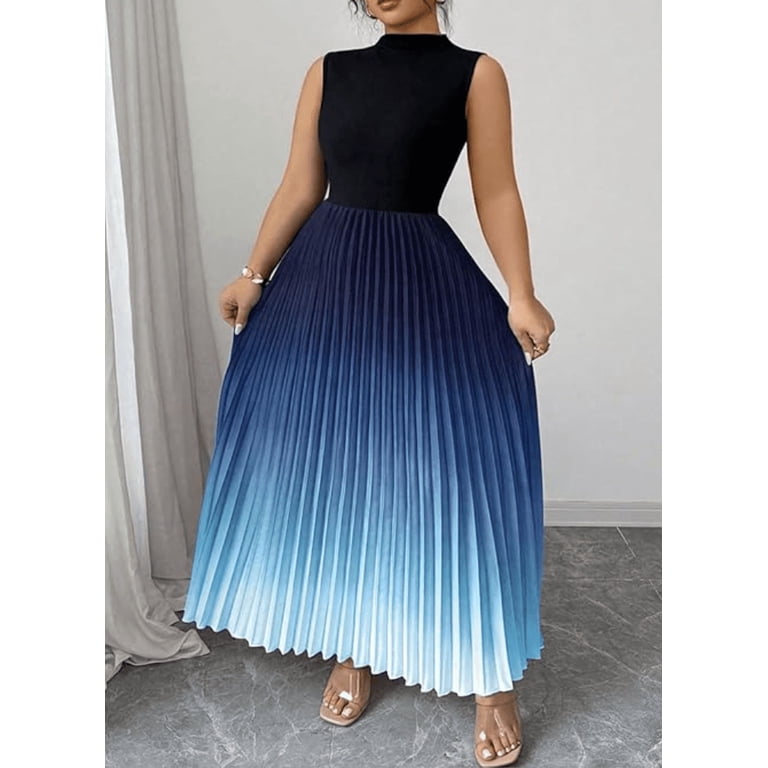 ombre maxi dress formal Opposites Attract Maxi Dress main image 1