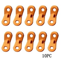 Tunhigl Under $10 10PCS Camping Accessories Tent Rope Fastener Guyline Tensioner Rope Adjuster
