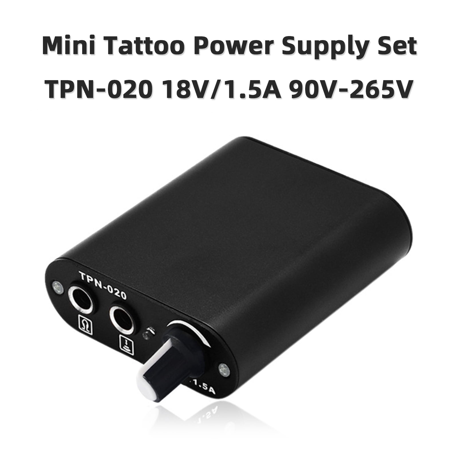 1pc Professional Mini Tattoo Power Supply Kit For Rotary Tattoo Machine Gun  With Foot Pedal Switch Tattoo Supplies Free