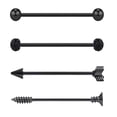 thumbnail image 1 of Aretes de acero inoxidable Sunnimix Barra Industrial De Acero Inoxidable 4 Piezas, 1 of 6