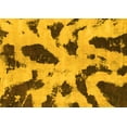 thumbnail image 1 of Ahgly Company Machine Washable Indoor Rectangle Abstract Yellow Modern Area Rugs, 5' x 7', 1 of 4