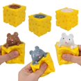 thumbnail image 5 of 1pc Squeeze Cheese Mouse Decompression Evil Mice Cup Squishy Squirrel Cups Toy Stress Reliever Anxiety Sensory Fidget Toys, 5 of 5