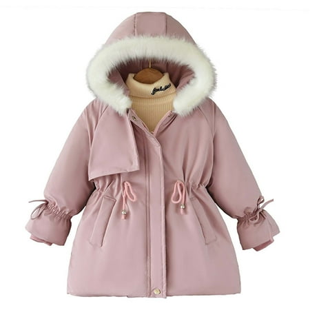 

GERsome Kids Winter Snow Coat For Girl Clothes Puffer Jacket Padded Outfit Child Outwear