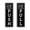 Black, variant on Signs ByLITA Vertical Push and Pull Door Signs (Kindergarten) Door Sign (Blue) - Small