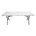 thumbnail image 2 of mesa plegable 183.8 x 73.6 x 76.2 cm blanco lifetime, 2 of 7