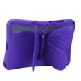 thumbnail image 5 of ShieldPlus Kids Case for Samsung Galaxy Tab A9 Plus / Tab S9 / Tab S8 / Tab S7 11 Inch / Tab S9 FE 10.9", Cute Butterfly Shockproof EVA Foam Super Protection Stand Cover with Shoulder Strap,Purple, 5 of 6