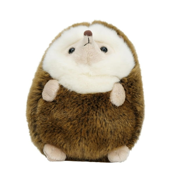 Muñeco de peluche de erizo, adorable juguete de peluche abrazable, coleccionable, erizo de peluche, para aniversario de niñas.