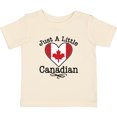 thumbnail image 3 of Inktastic Just a Little Canadian Flag Heart Boys or Girls Baby T-Shirt, 3 of 5