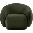 thumbnail image 3 of Meridian Furniture Emery Green Velvet Chair, 3 of 9