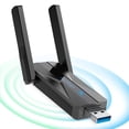 thumbnail image 1 of Adaptador WiFi USB ElecMoga AC 1300 Mbps de doble banda 5G/2.4G, 1 of 9