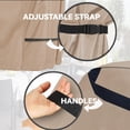 thumbnail image 5 of Wnanan Housse de Table de Four à Pizza - Housse Imperméable Robuste pour Table de Four à Pizza Compatible avec Chariot Utilitaire Extérieur de 51 Pouces et Armoire de Rangement Kaki, 5 of 5