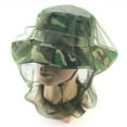 thumbnail image 1 of Chok Midge Mosquito Insect Hat Bug Mesh Head Net Face Head Protector Mesh Travel Camping Mesh Cap, 1 of 7