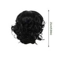 thumbnail image 3 of Wigs for Women Popular Fashion Large Scalp Women's Short Curly Hair Fiber Headwear Wigs Human Hair Lace Front Wigs, 3 of 7