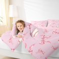 thumbnail image 4 of Manfei Baseball Ball Games 7pcs Queen Bedding,Cute Ribbon Bowtie Bedding Comforter Set Queen,Pink Reversible, 4 of 7